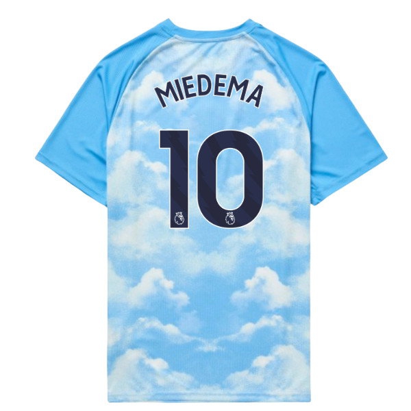 2026 2027 Man City Warm Up Blue) Kids Kit (Icy (Miedema 10)-ProGear Kits